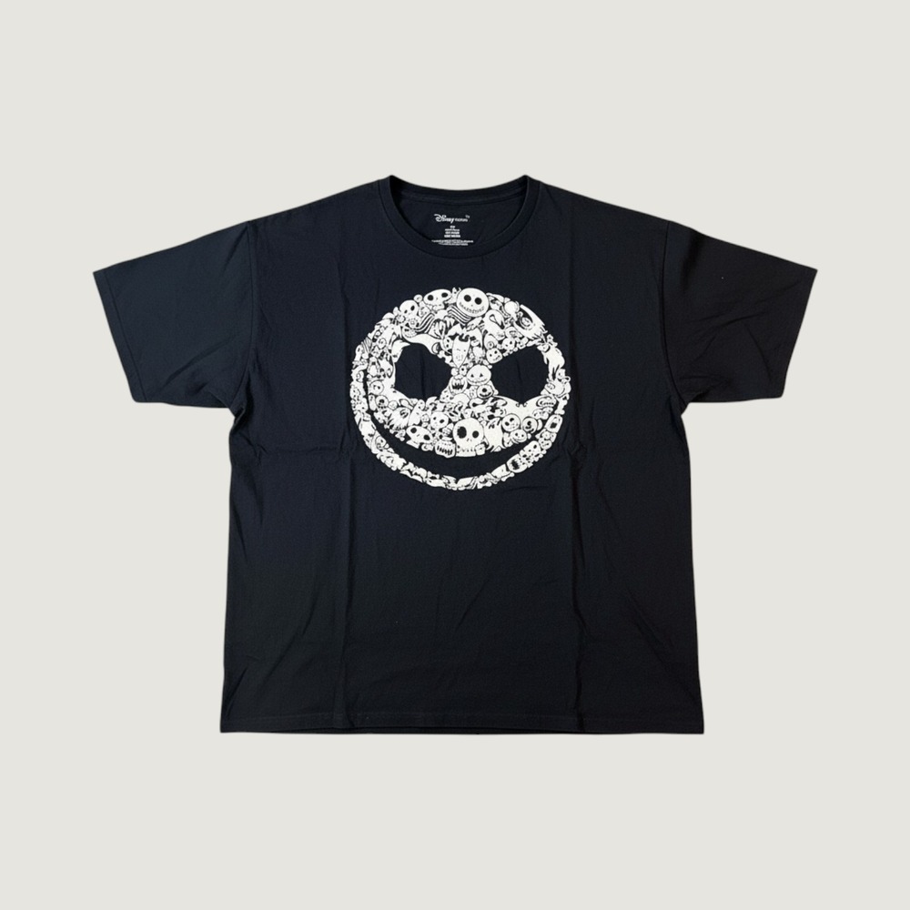Disney Nightmare Before Christmas Jack Skellington Collage T-Shirt XXL Black
